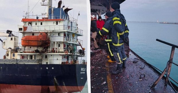 Росія атакувала цивільні судна біля Одеси