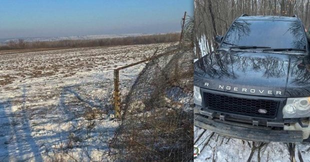 водій Рендж Ровера намагався прорватися до іншої країни