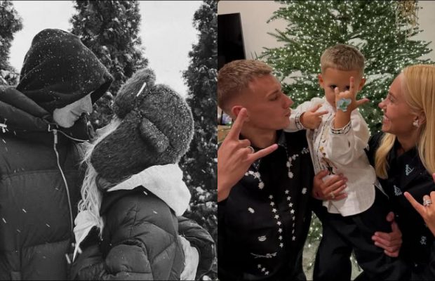 Жених Даши Квитковой показал маму и бабушку: как выглядят родные футболиста (фото)