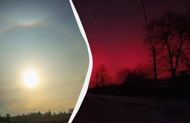 На Сумщині побачили одразу два рідкісних явища у небі (фото)