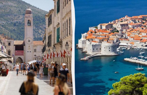 У Дубровнику стало менше туристів, але він все ще найбільш переповнене місто Європи