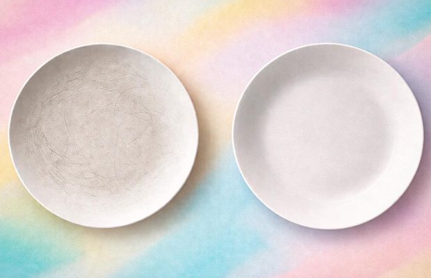 Подряпини від виделок на тарілках зникнуть без сліду: чим потрібно натерти посуд