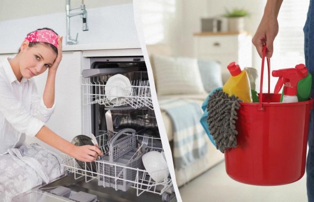 Нужно лишь одно натуральное средство: как убрать тухлый запах из посудомоечной машины