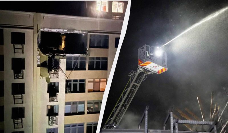 РФ атакувала Одесу: є влучання по багатоповерхівці та об'єкту критичної інфраструктури