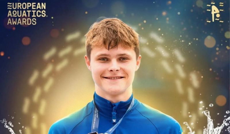 Українця визнали найкращим стрибуном у воду 2025 року за версією European Aquatics