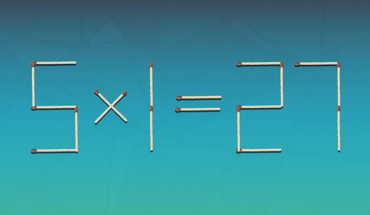 Треба перетягнути лише 2 сірники, щоб рівність стала правильною: завдання для геніїв Треба перетягнути лише 2 сірники, щоб рівність стала правильною: завдання для геніїв