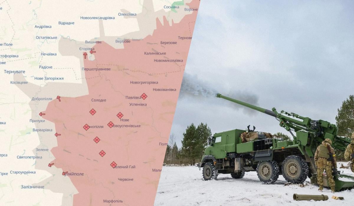 Армия РФ продвинулась в двух населенных пунктах Запорожской области, - DeepState
