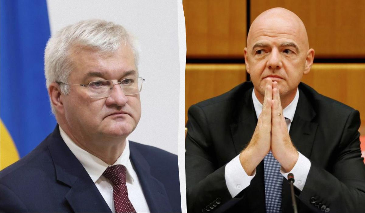 Ukraine responded to the FIFA president's desire to return Russia to international football