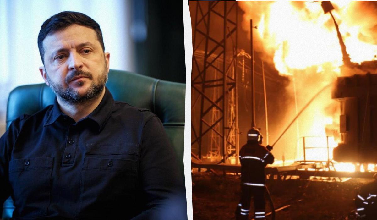 'Рекордное количество баллистики': Зеленский раскрыл детали об ударе РФ по энергетике