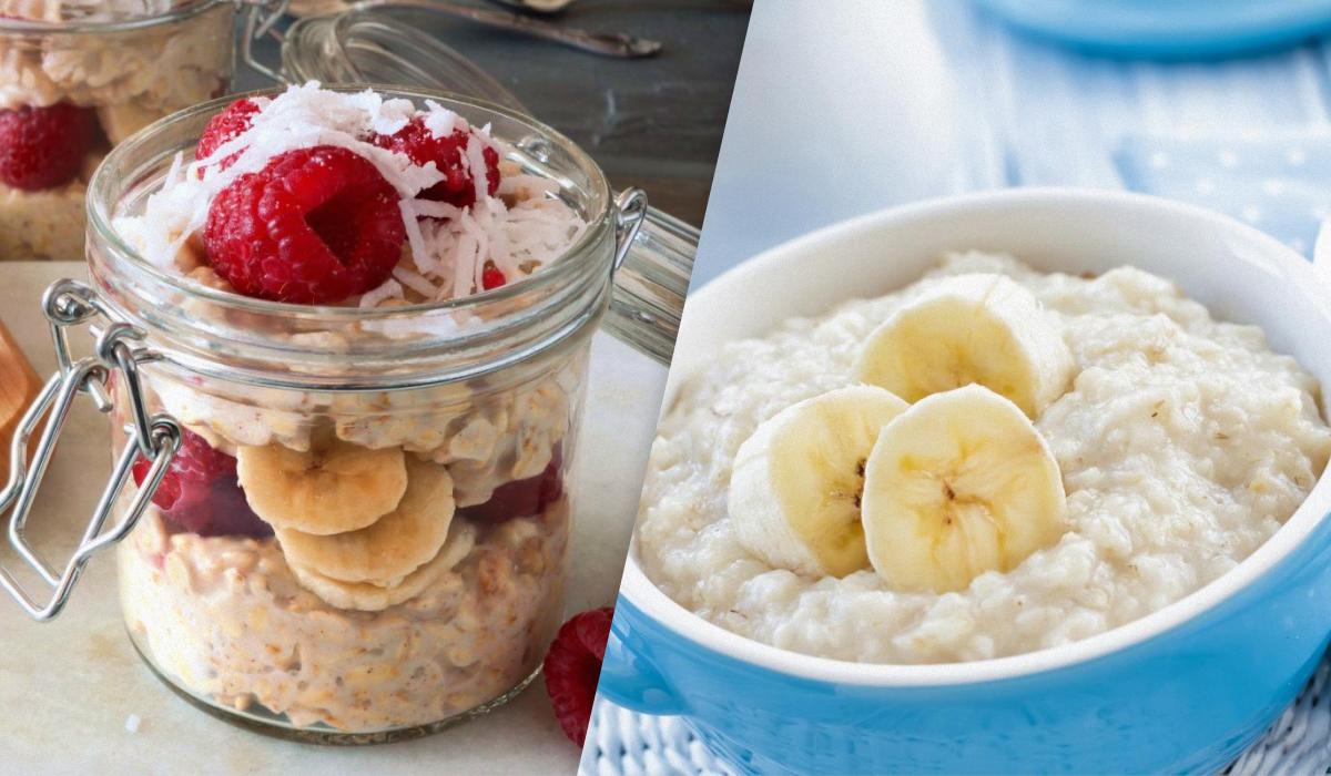 'Ночная' овсянка против вареной овсянки: диетологи объяснили, что полезнее