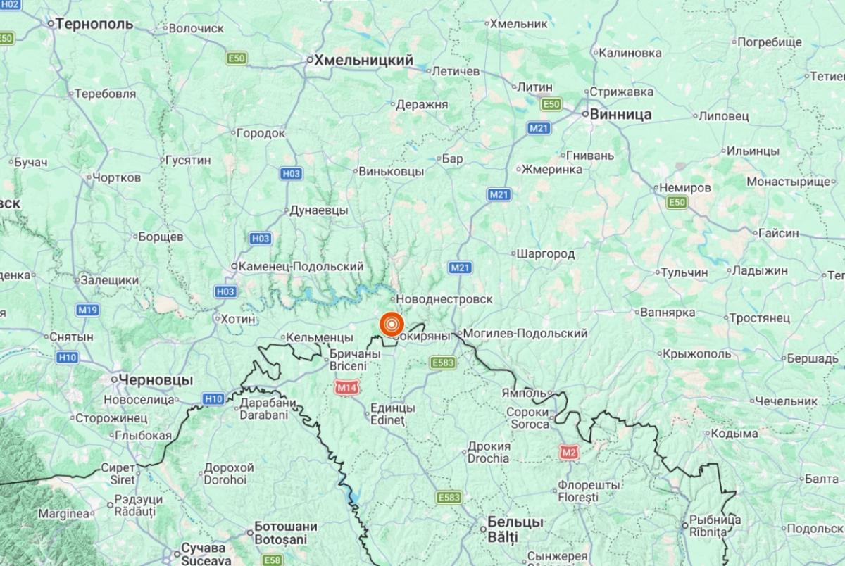 На заході України стався землетрус (карта)