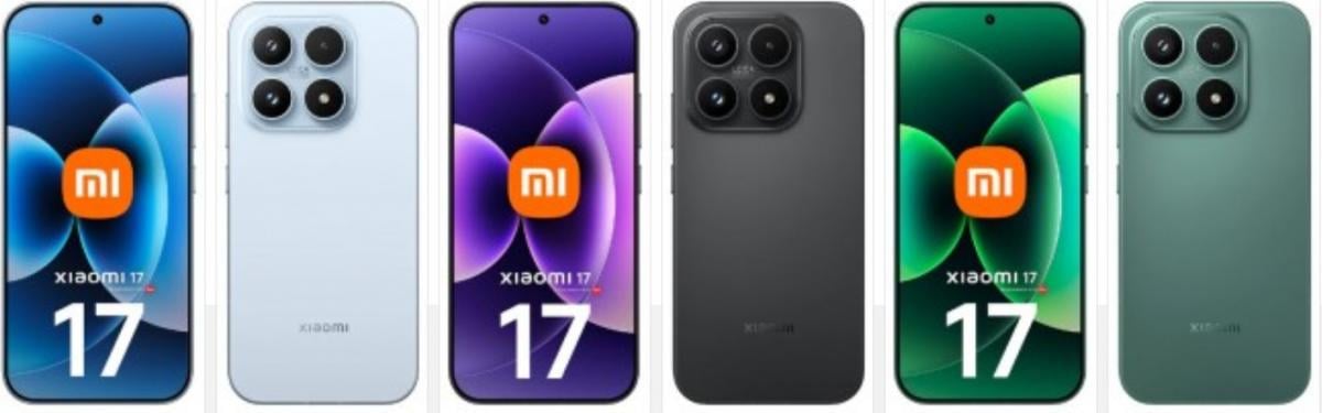 Характеристики глобальних Xiaomi 17 стали відомі до запуску: що змінилося