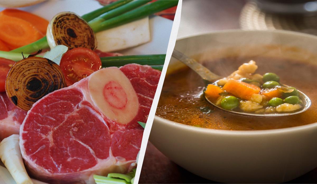 сколько варить кости на бульон