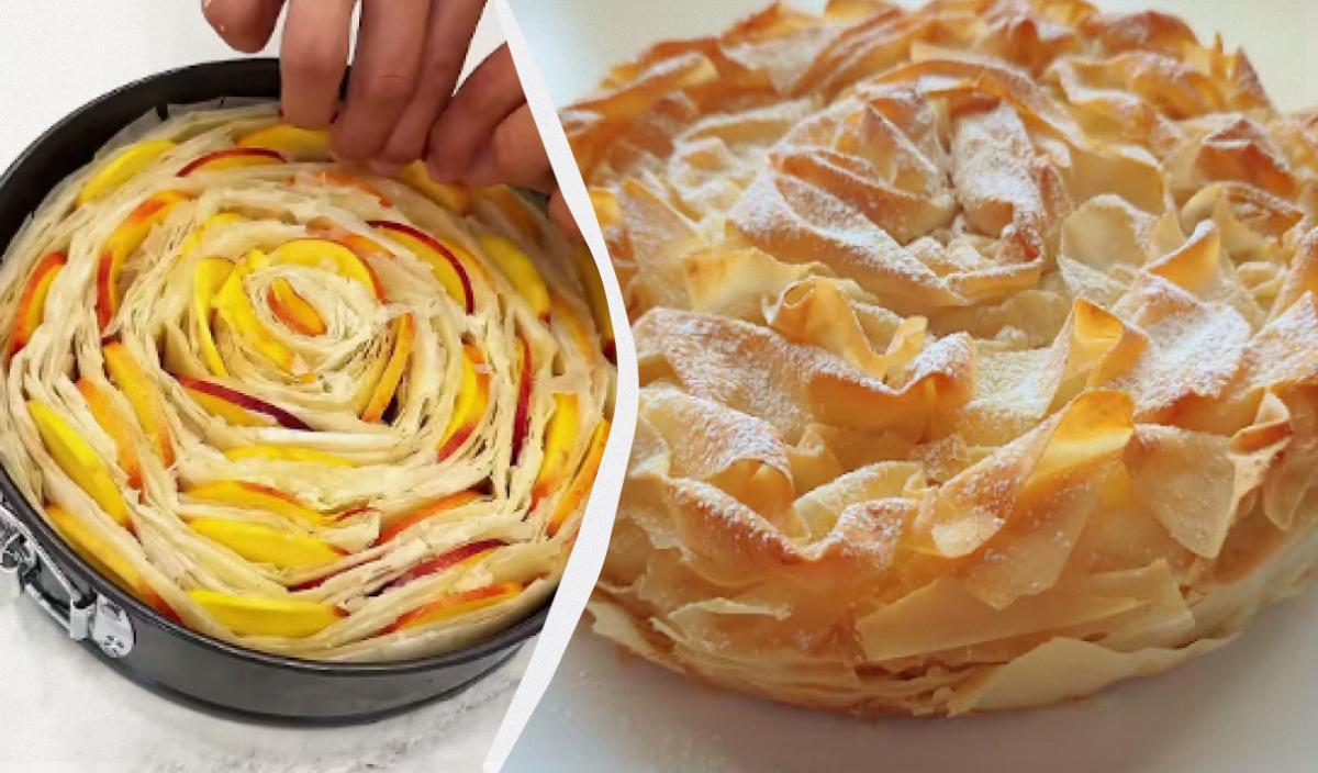  яблучний пиріг рецепт