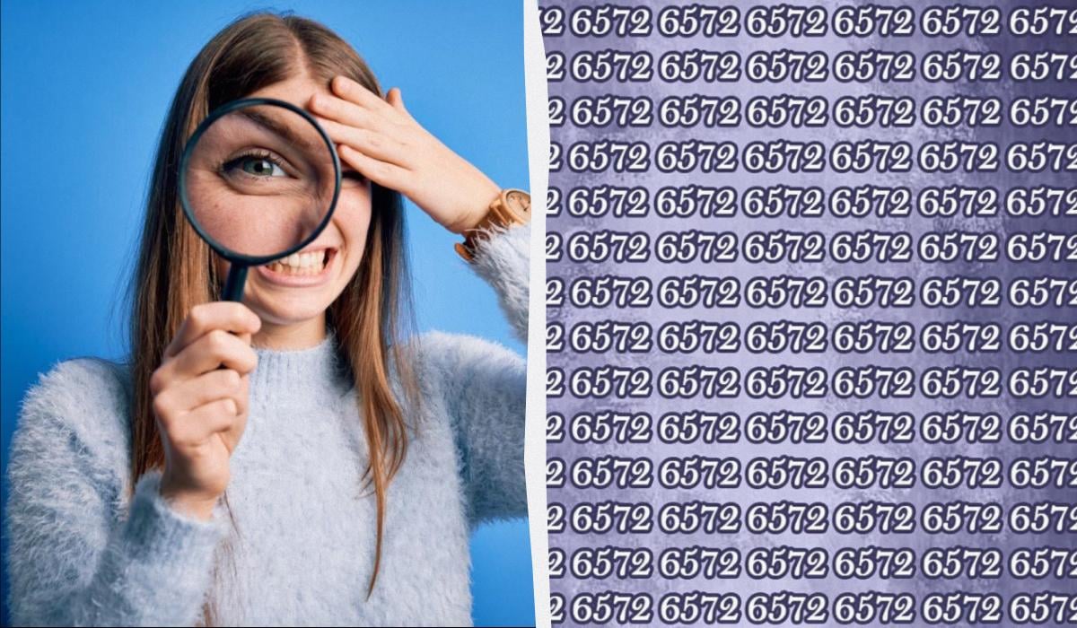 Тільки 1% людей з високим IQ можуть знайти число 6512 за 12 секунд: надскладна головоломка