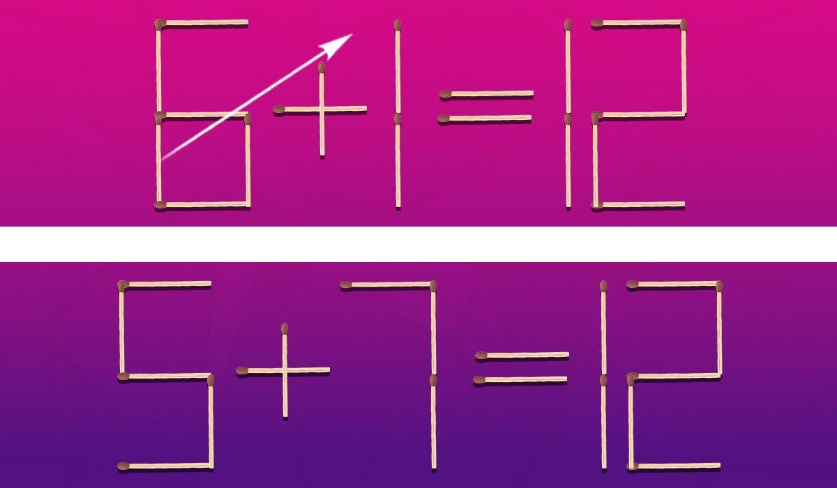 Нужно исправить ошибку, переместив только одну спичку: тест для проверки IQ