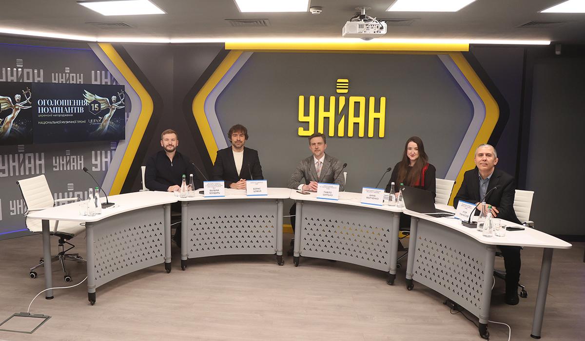 Оголошено імена номінантів ювілейної Національної музичної премії YUNA 2026 (відео)