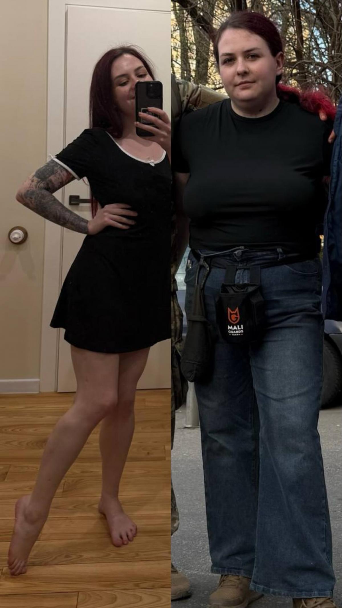 Пташка з 'Азовсталі' вразила схудненням на 33 кілограми: фото до і після