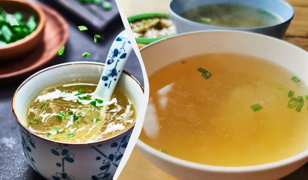 як зварити прозорий курячий бульйон