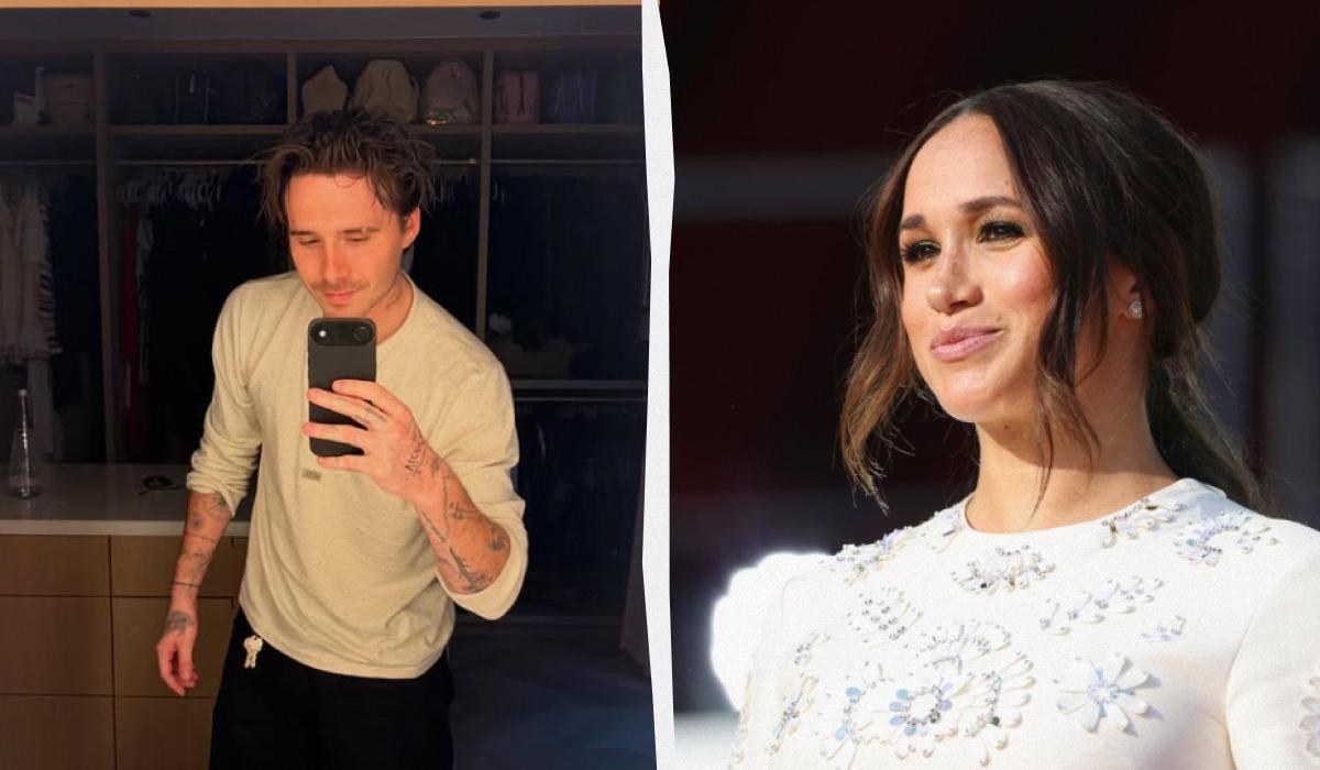 Бруклин Бекхэм готовится заговорить с помощью Меган Маркл, - СМИ Бруклин Бекхэм готовится заговорить с помощью Меган Маркл, - СМИ