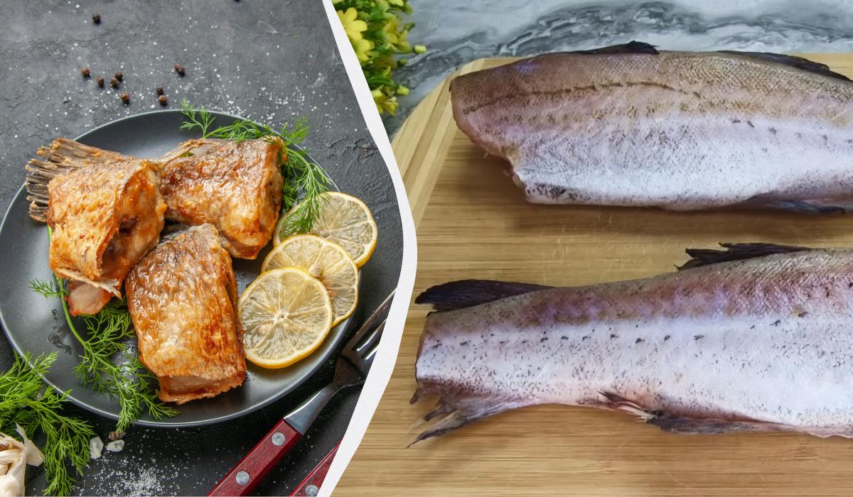 минтай в духовці