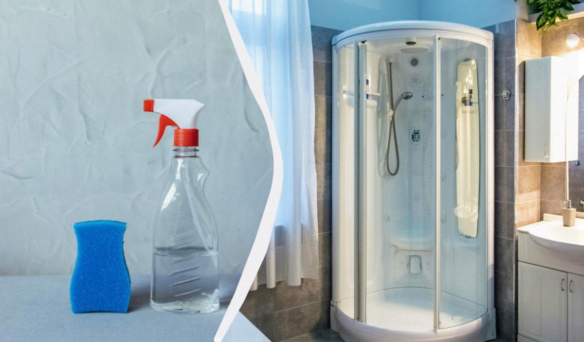 чим відмити мильний наліт у душовій кабіні