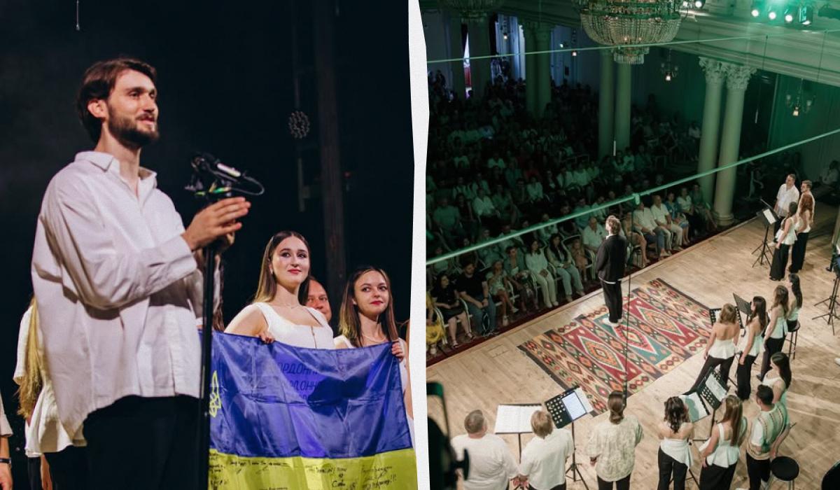 Українка обурилася неповагою артистів до глядачів - їй відповів соліст хору 'Гомін' Українка обурилася неповагою артистів до глядачів - їй відповів соліст хору 'Гомін'