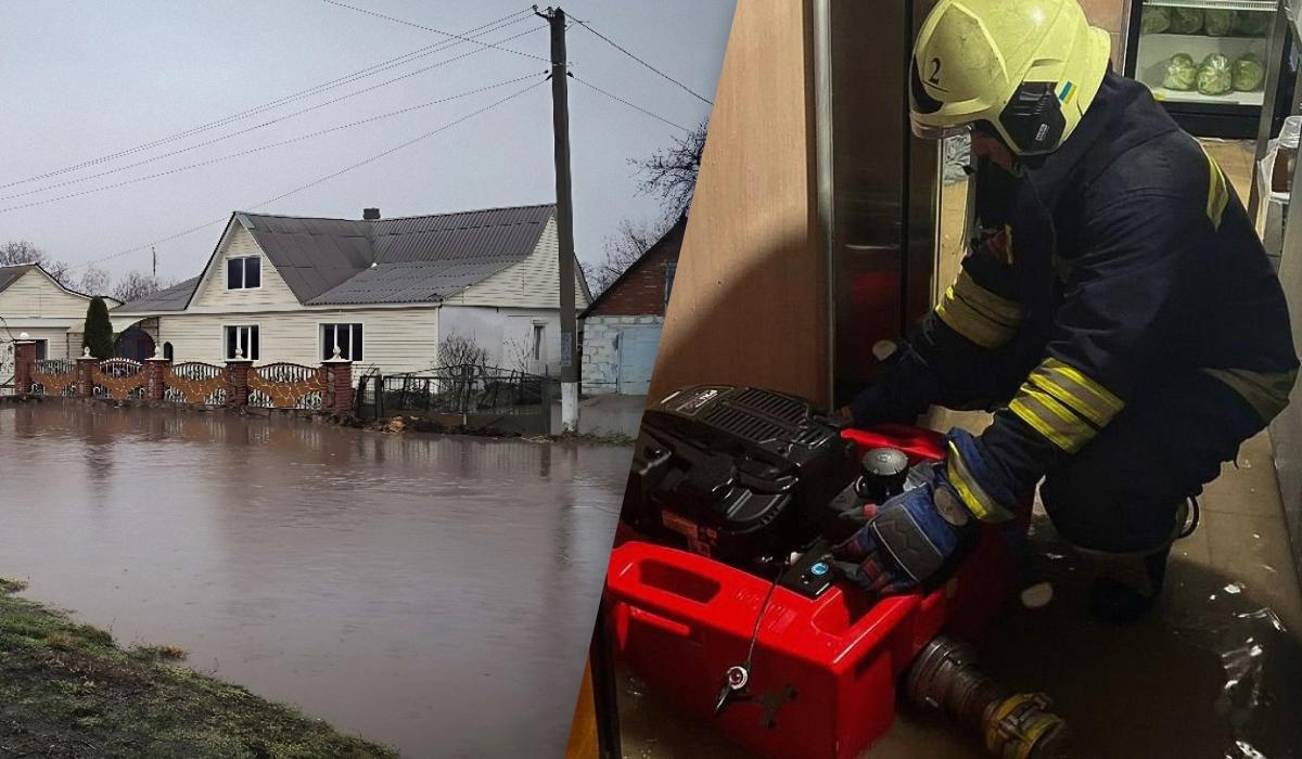 Часть Украины подтопило из-за оттепели и дождей: где ситуация самая сложная (фото, видео)