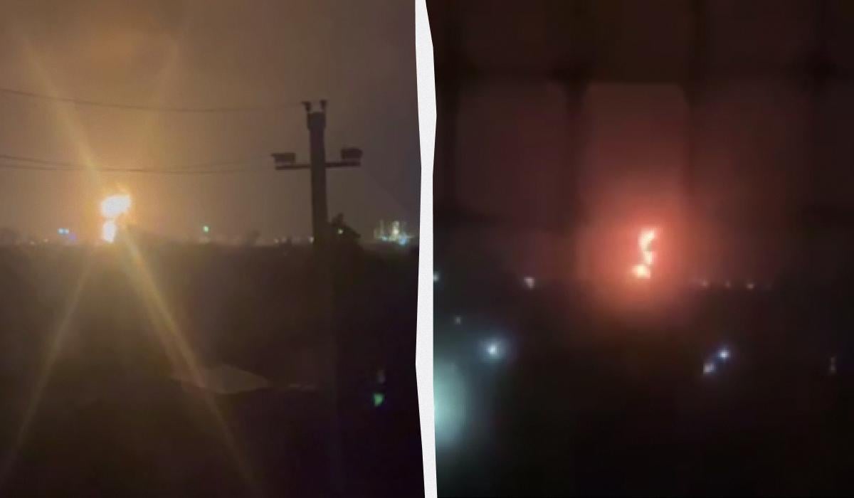 Атака дронів на Краснодарський край РФ: спалахнув Ільський НПЗ (відео) Атака дронів на Краснодарський край РФ: спалахнув Ільський НПЗ (відео)