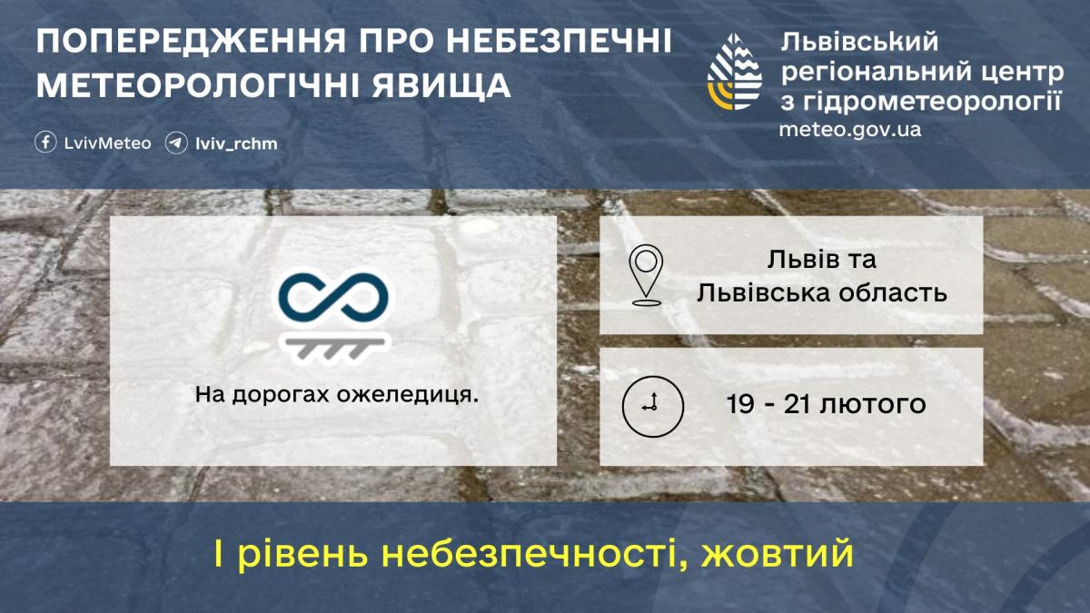 У Львові на три дні поспіль оголосили І рівень небезпеки (інфографіка)