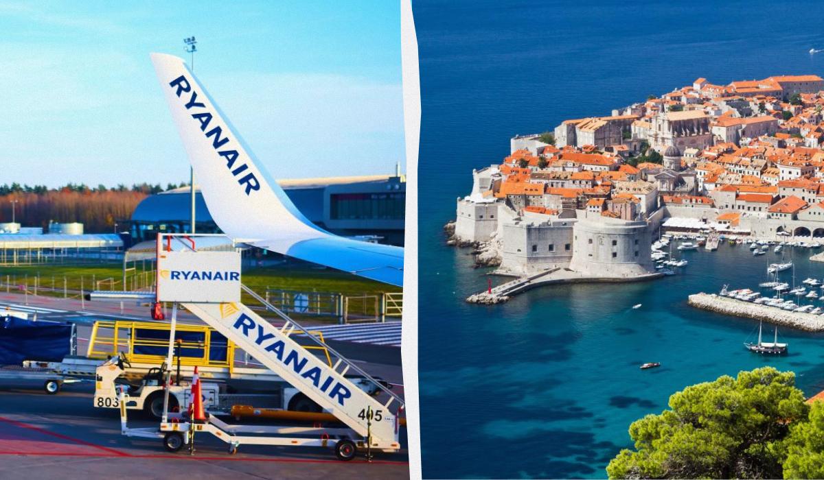 Ryanair запускає рекордну кількість рейсів до Хорватії цього літа