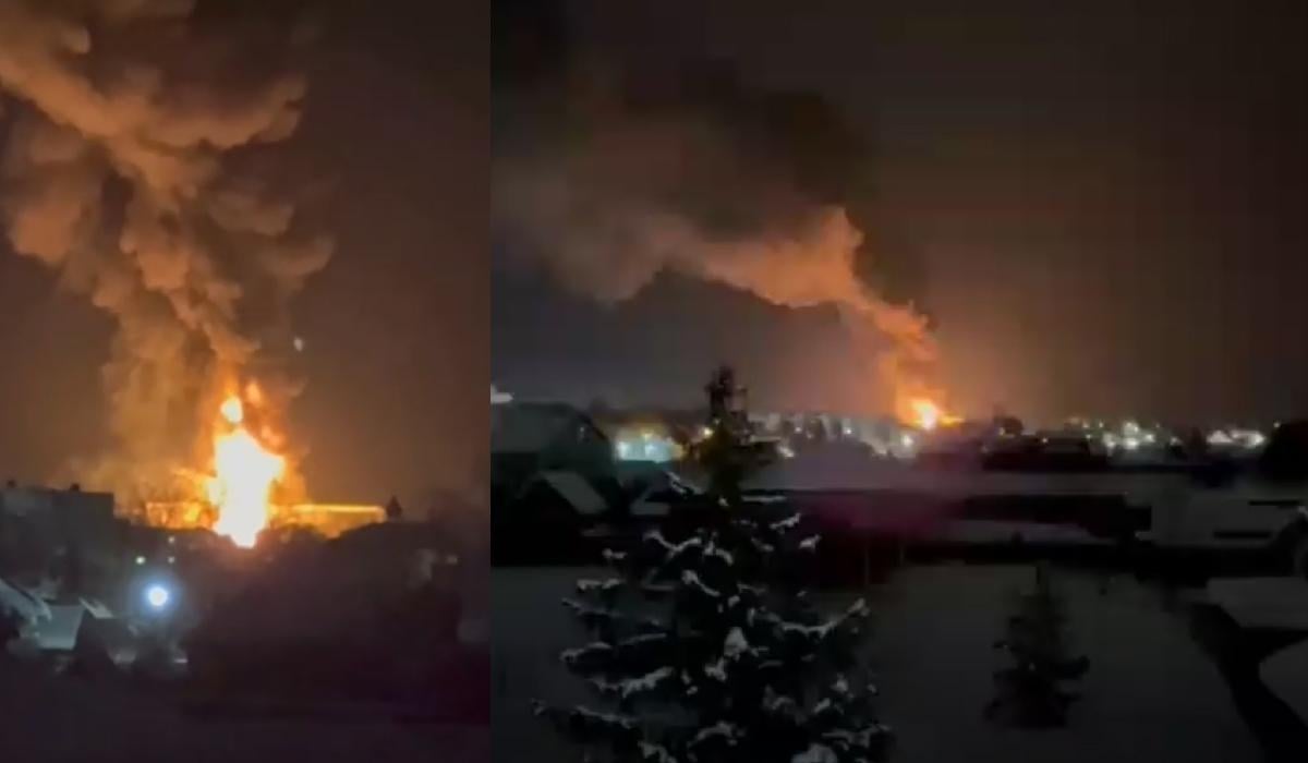 СБУ устроила 'бавовну' на нефтебазе 'Великолукская' в России, - источники (видео) СБУ устроила 'бавовну' на нефтебазе 'Великолукская' в России, - источники (видео)