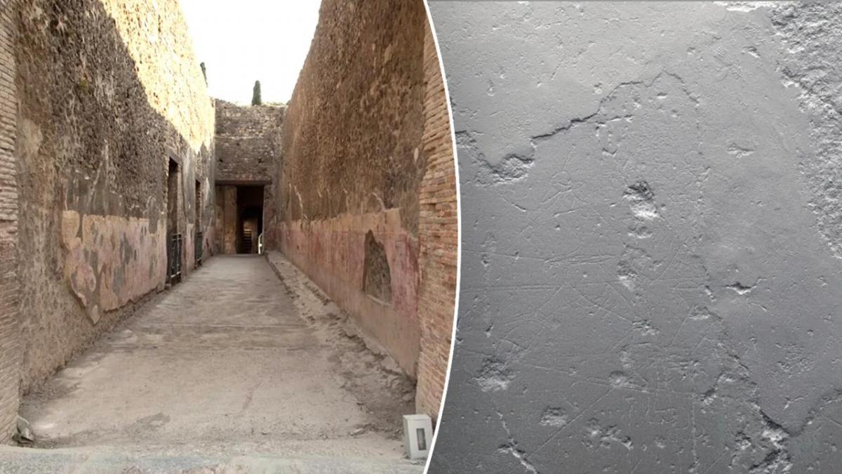 'Люблю всем сердцем': в Помпеях нашли таинственные любовные граффити