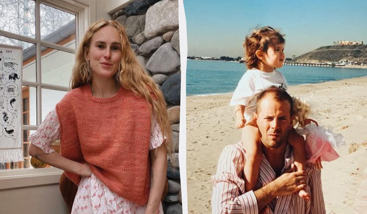 Донька важкохворого Брюса Вілліса відповіла на закиди про життя за рахунок батьків