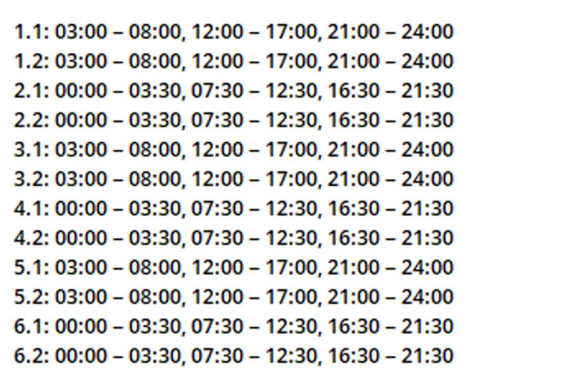 Графики отключений 21 февраля: когда будут отключать свет в субботу