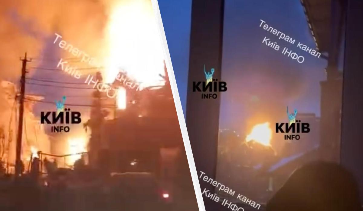 Росія масовано атакувала Київ та область: палають будинки (відео)