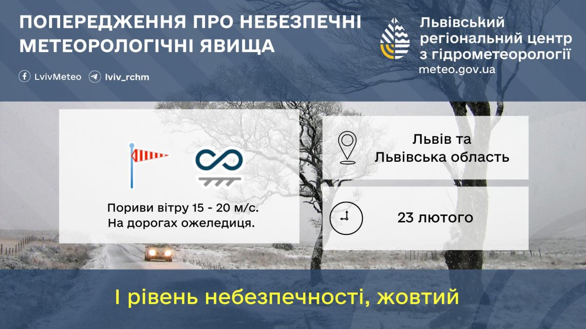 У Львові на початку тижня оголосили І рівень небезпеки: що відбувається (інфографіка)