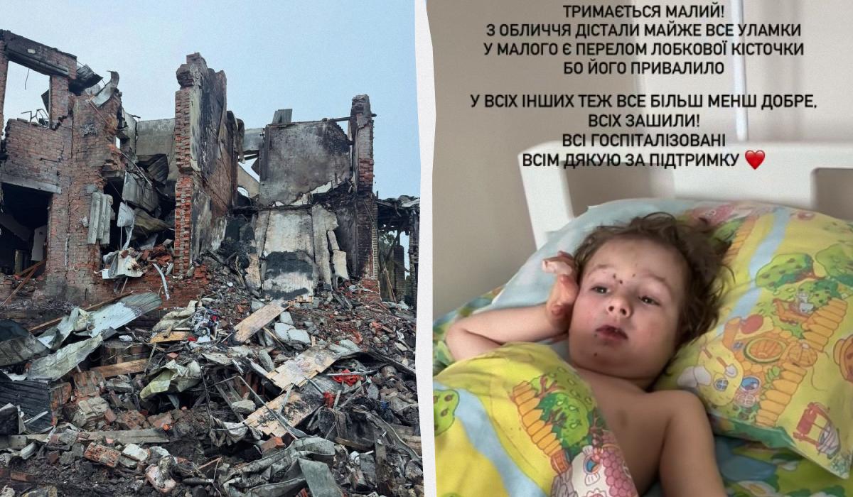 Дом украинского певца разрушила ракета, племянники - в больнице (фото)