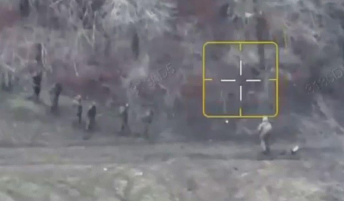 Двоє українських штурмовиків захопили в полон шістьох окупантів