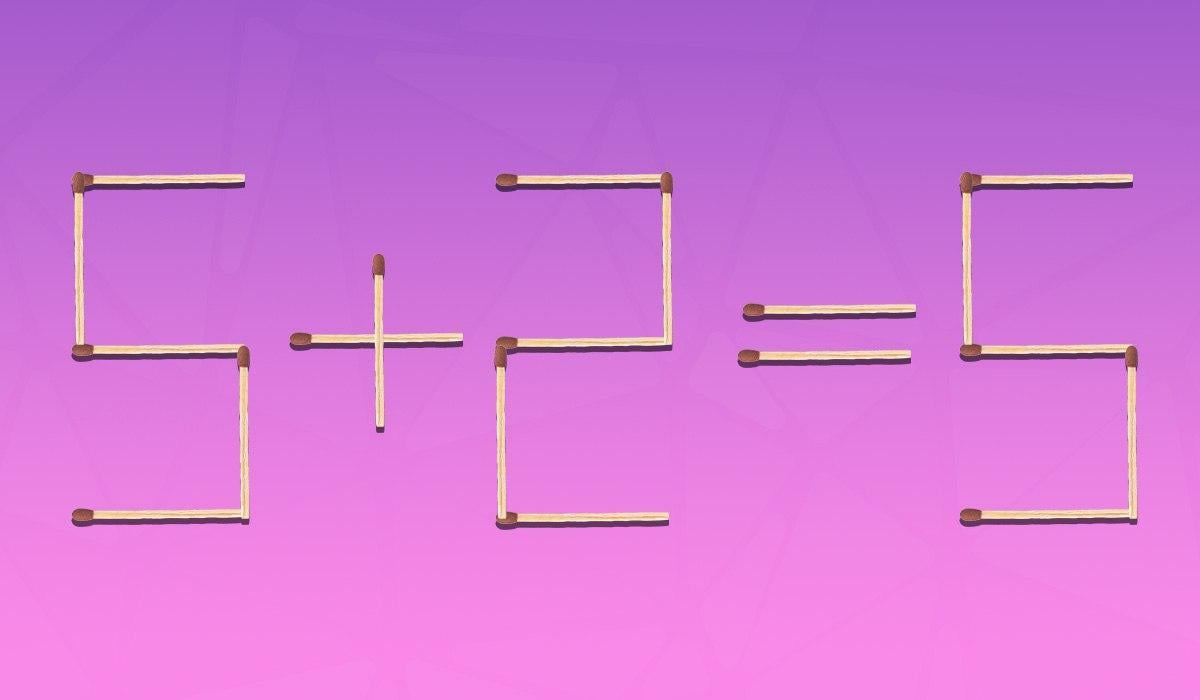 Який з 19 сірників треба перемістити, щоб рівняння стало правильним: тест для перевірки IQ Який з 19 сірників треба перемістити, щоб рівняння стало правильним: тест для перевірки IQ