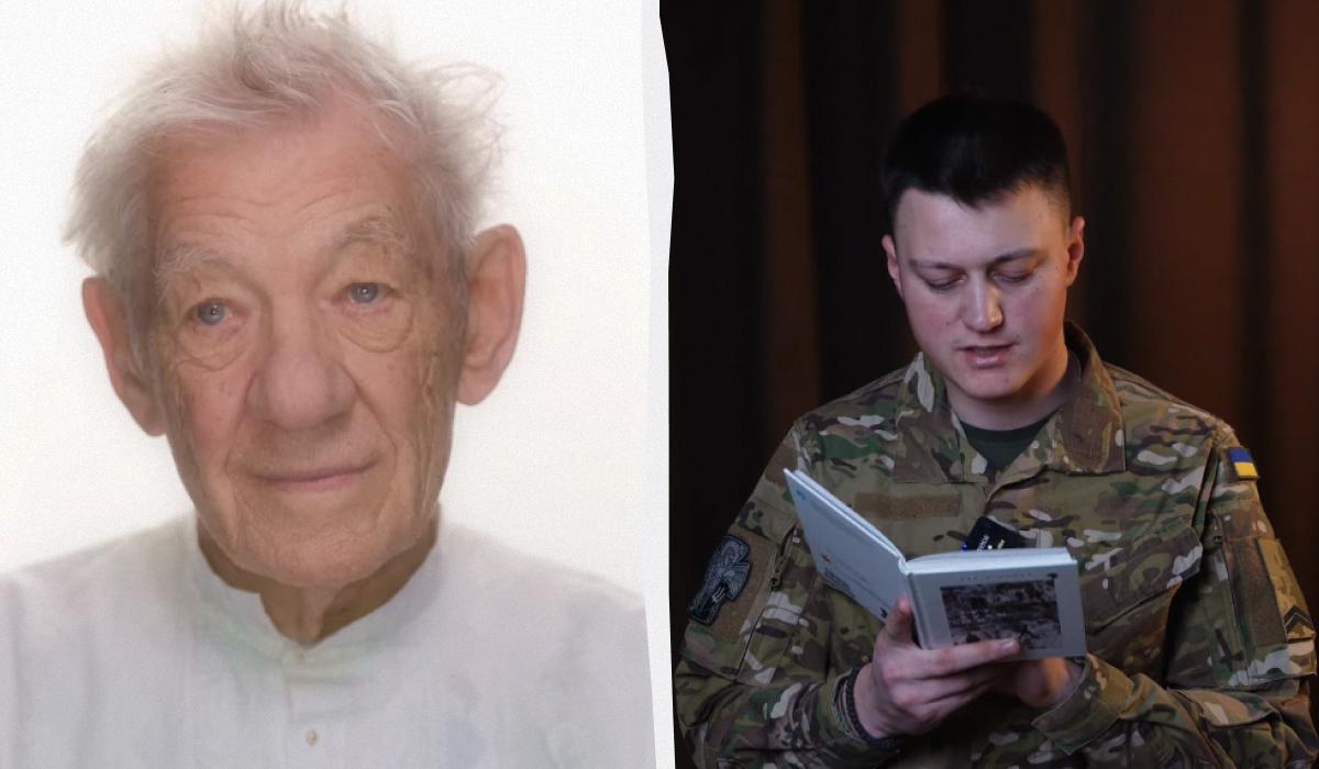 Зірка 'Володаря перснів' проникливо прочитав вірш відомого військового ЗСУ (відео)