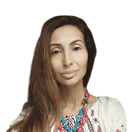 Волонтер Оксана Волжин