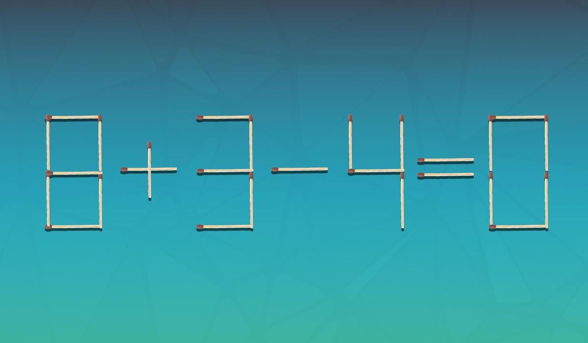 98% людей не можуть розв'язати головоломку з сірників: впораються тільки генії