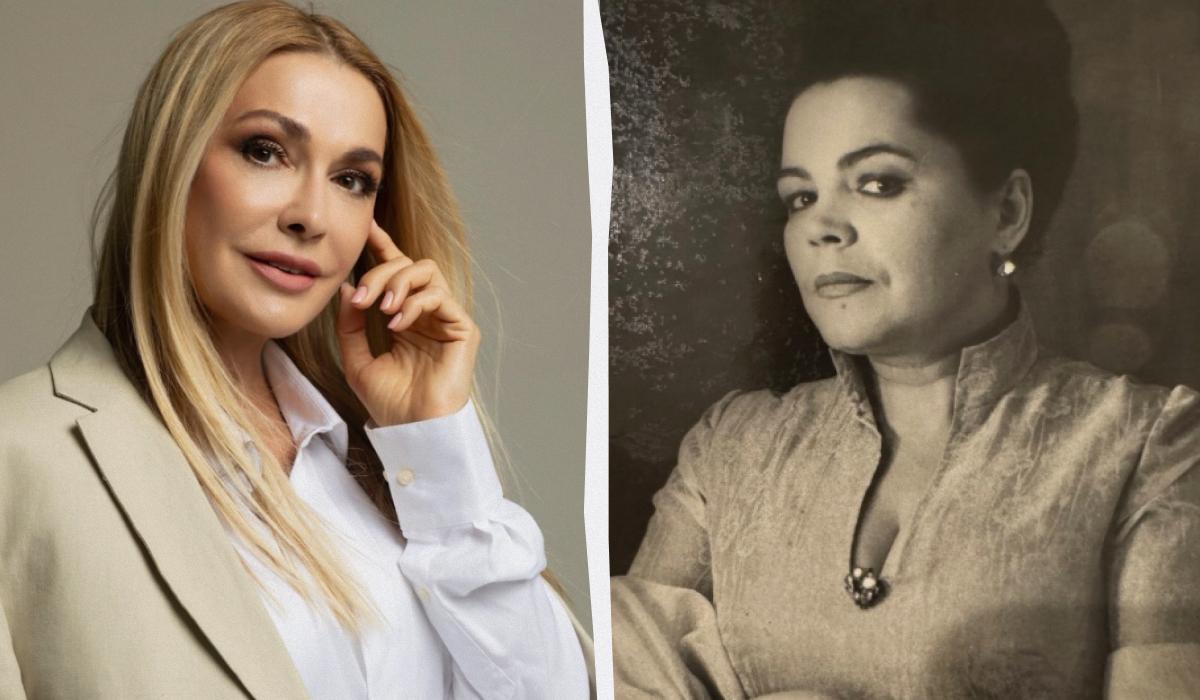 'На днях приснилась...': Сумская показала невиданные ранее снимки мамы-красавицы (фото)