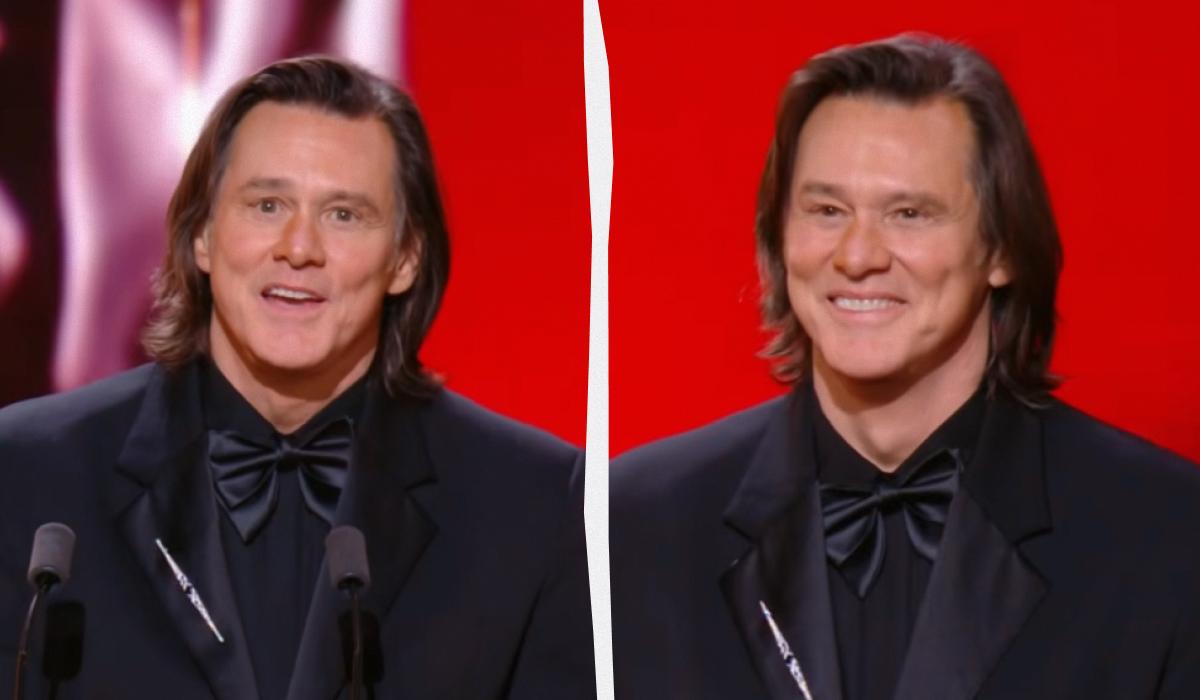 'Це маска?': Джим Керрі вийшов у світ і спровокував бурю теорій (відео) 'Це маска?': Джим Керрі вийшов у світ і спровокував бурю теорій (відео)