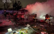 Удар РФ по Києву: є поранені, пошкоджено житлові будинки і дитсадок (фото, відео)