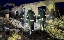 Оккупанты ударили дронами по Богодухову и убили мать с ребенком, есть раненые (фото)