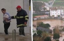 Апокалипсис в Португалии: из-за наводнений прорвало дамбу, смыло магистраль, есть погибшие