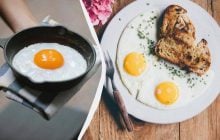 Аппетитная яичница без капли масла: как пожарить ее с водой на сковороде