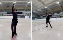 Известный фигурист из США публично поддержал Украину на Олимпиаде (видео)